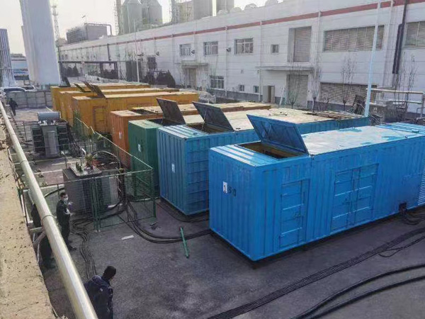 船营柴油发电机出租案例展示